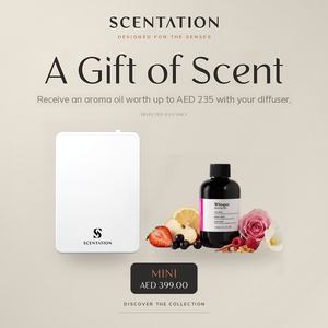 A Gift of Scent — complimentary 150ml Signature Oil with the Scentation Mini diffuser