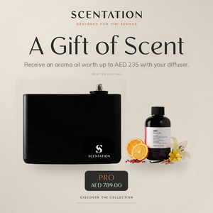 A Gift of Scent — complimentary 150ml Signature Oil with the Scentation Pro diffuser