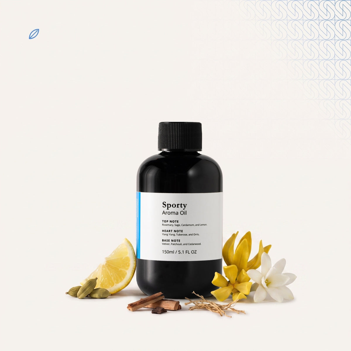 Sporty aroma oil, 150ml bottle