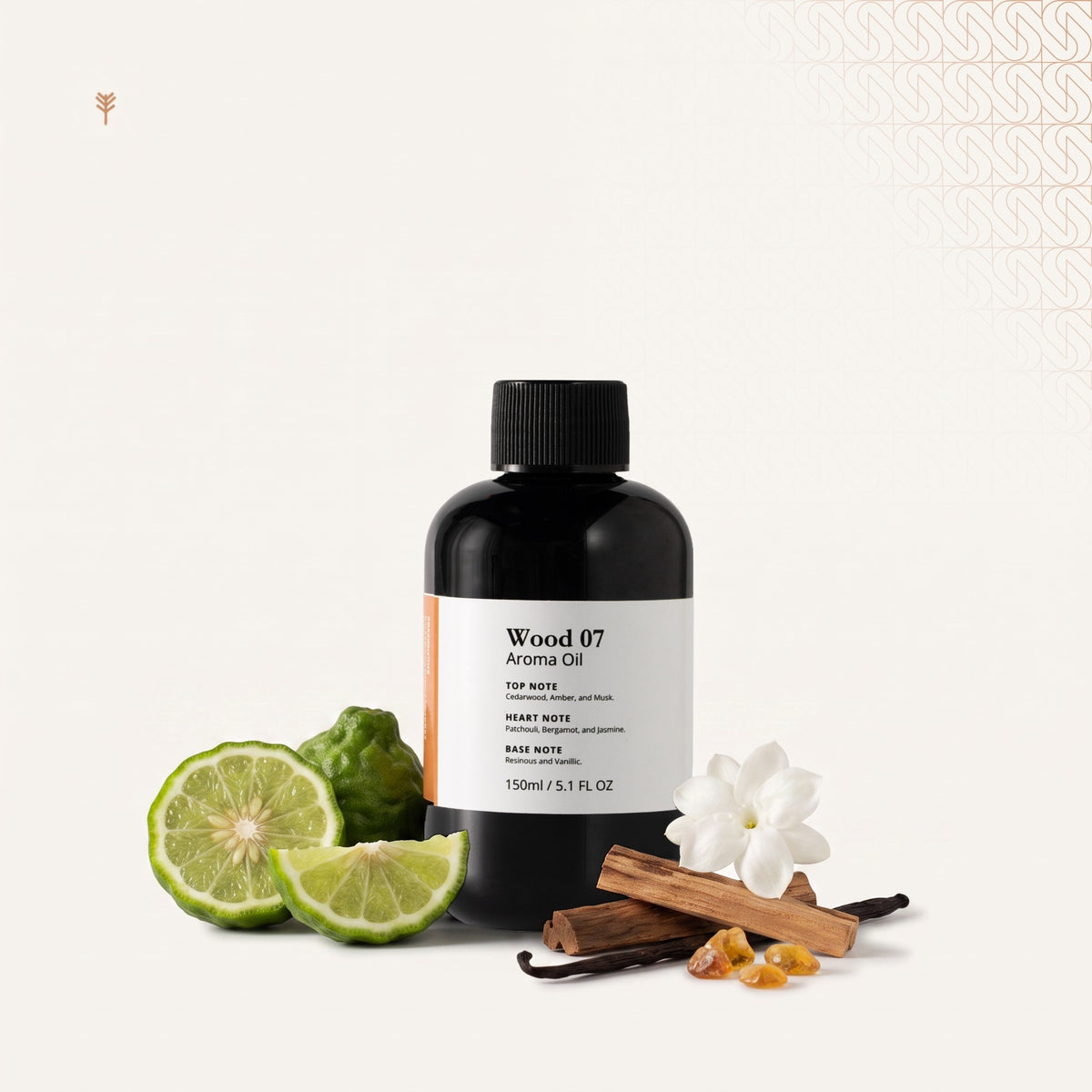 Wood 07 aroma oil, 150ml bottle