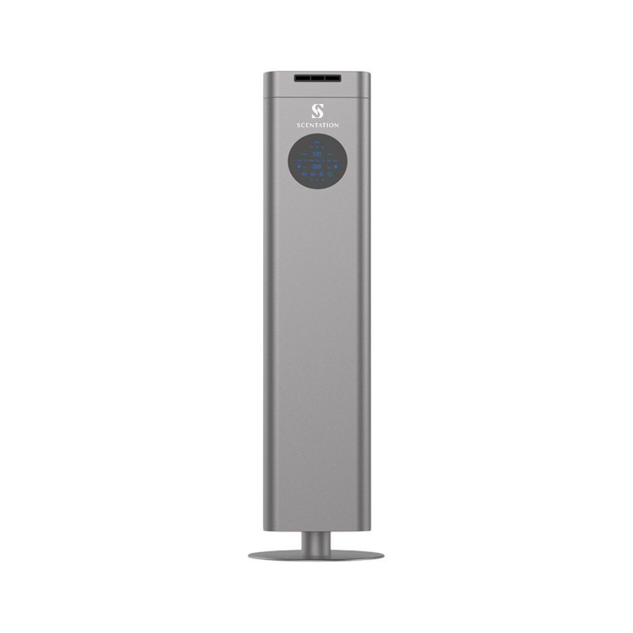 Scentation Pro Max cold-air aroma diffuser in Titanium